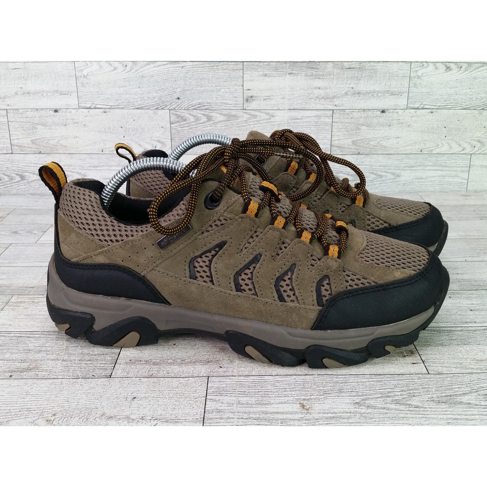 Men's Ozark Trail MNOT23AC004 Brown Black Waterproof Hiking Shoes Size 7